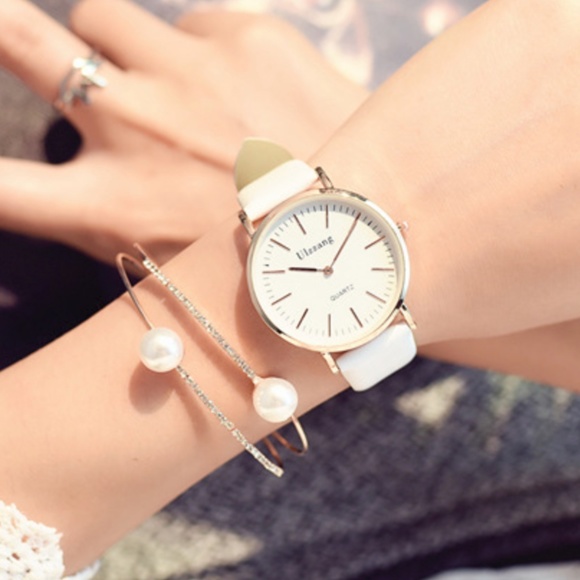 NEW 4 Colors Classic Simple Quartz Watch - Picture 6 of 8